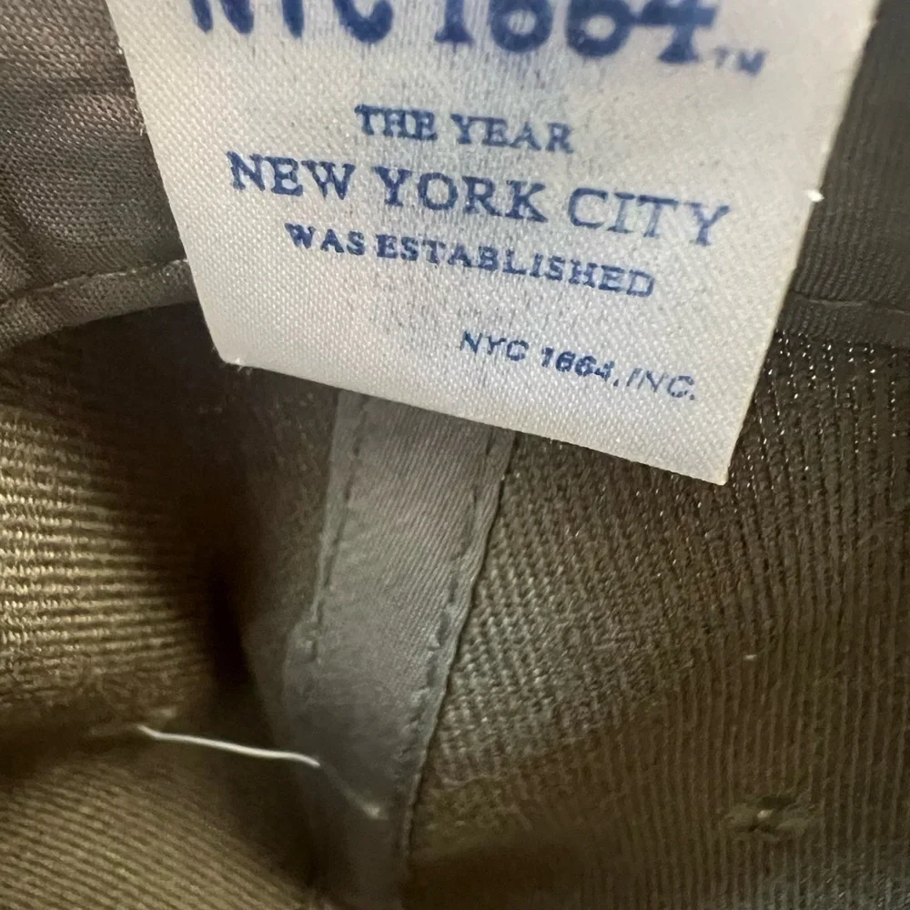 NYC 1664 INC New York City 1664 Baseball Cap NWT Gray, Black & White Uniex
